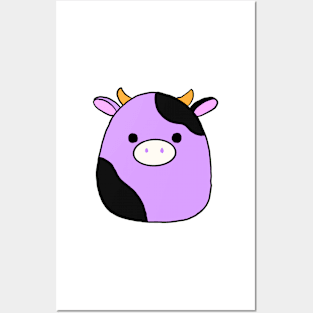 Alexie moo squish stuffed animal cute Posters and Art